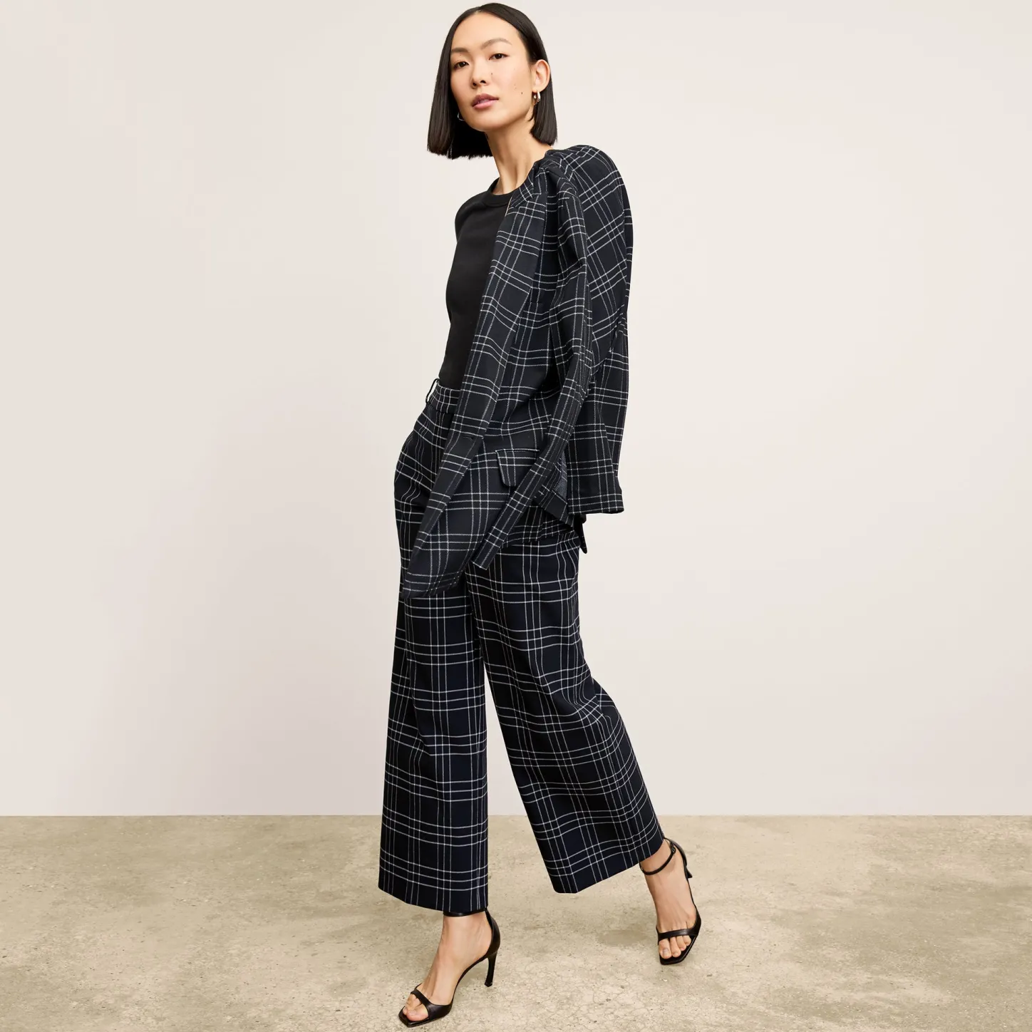 M.M.LaFleur Pants|The Abby Jean - Powerstretch Plaid