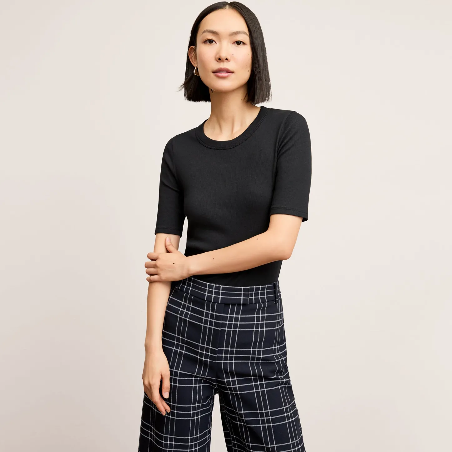 M.M.LaFleur Pants|The Abby Jean - Powerstretch Plaid