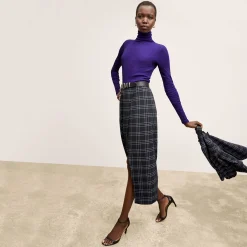 M.M.LaFleur Skirts|The Amara Skirt - Knit Suiting