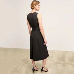 M.M.LaFleur Dresses|Suiting|The Angel Dress - Washable Wool Twill