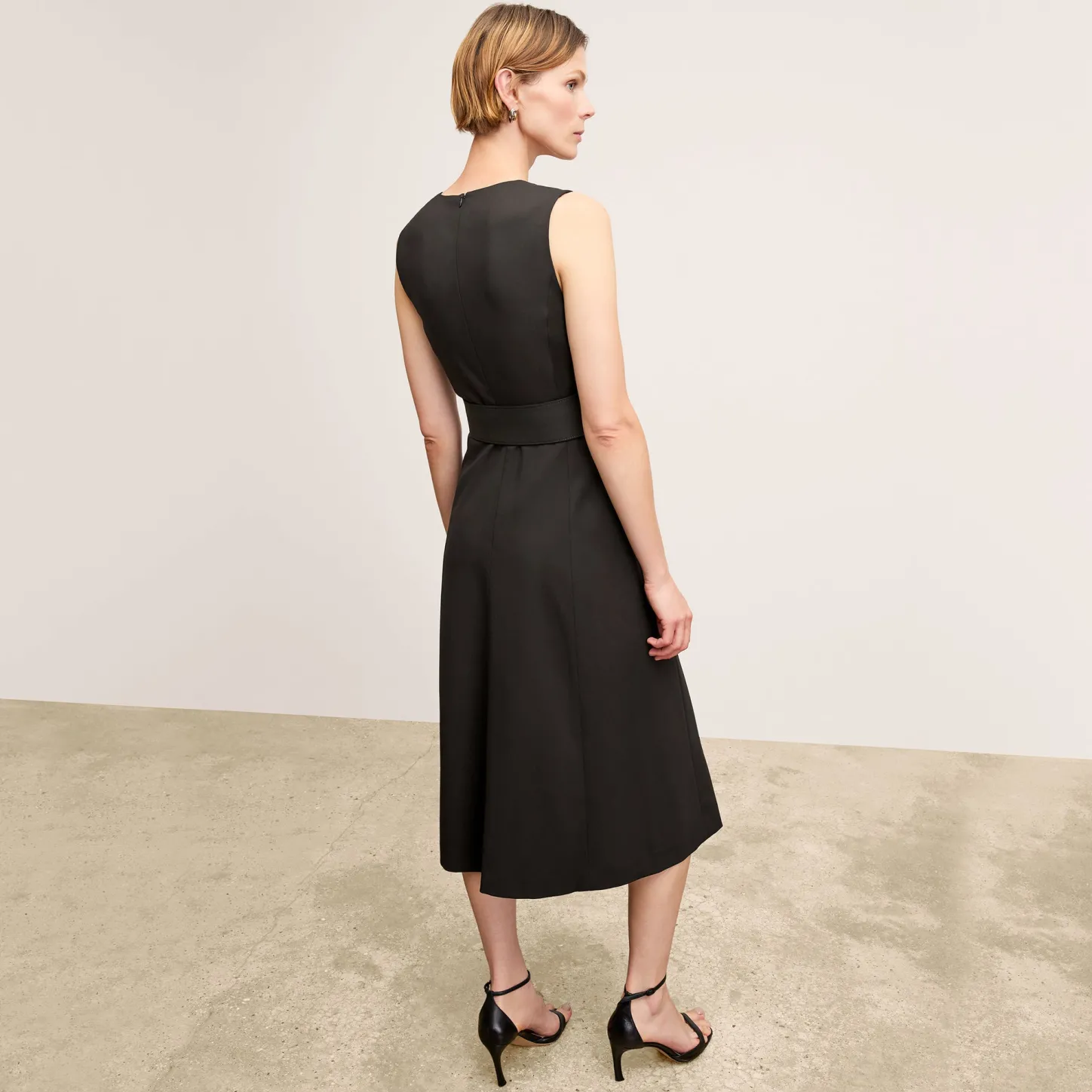 M.M.LaFleur Dresses|Suiting|The Angel Dress - Washable Wool Twill