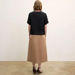 M.M.LaFleur Tops|The Annika Tee - Washable Silk