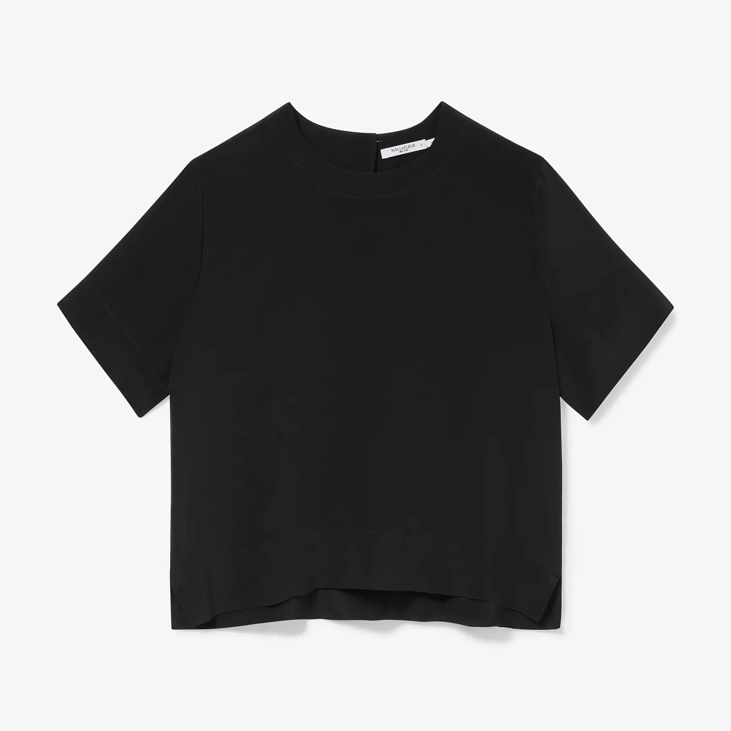 M.M.LaFleur Tops|The Annika Tee - Washable Silk