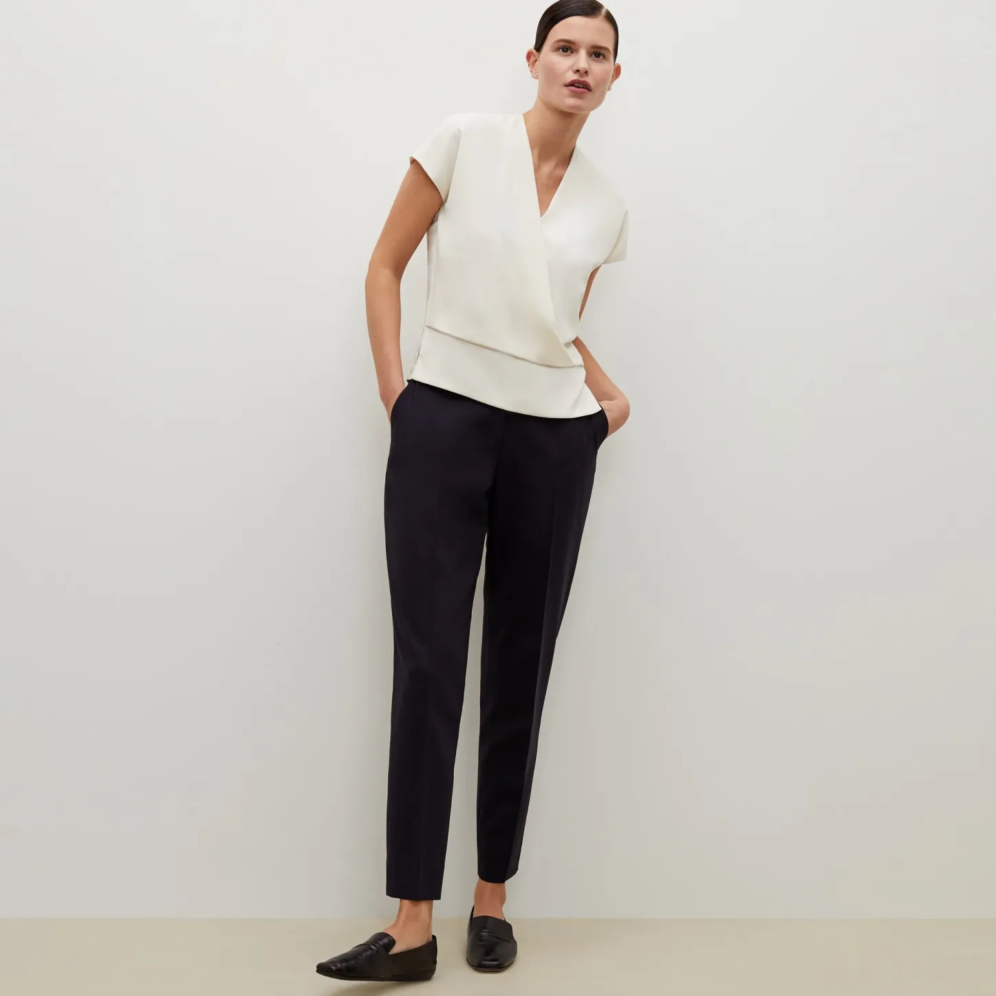 M.M.LaFleur Tops|The Antonia Top - Eco Soft Wave