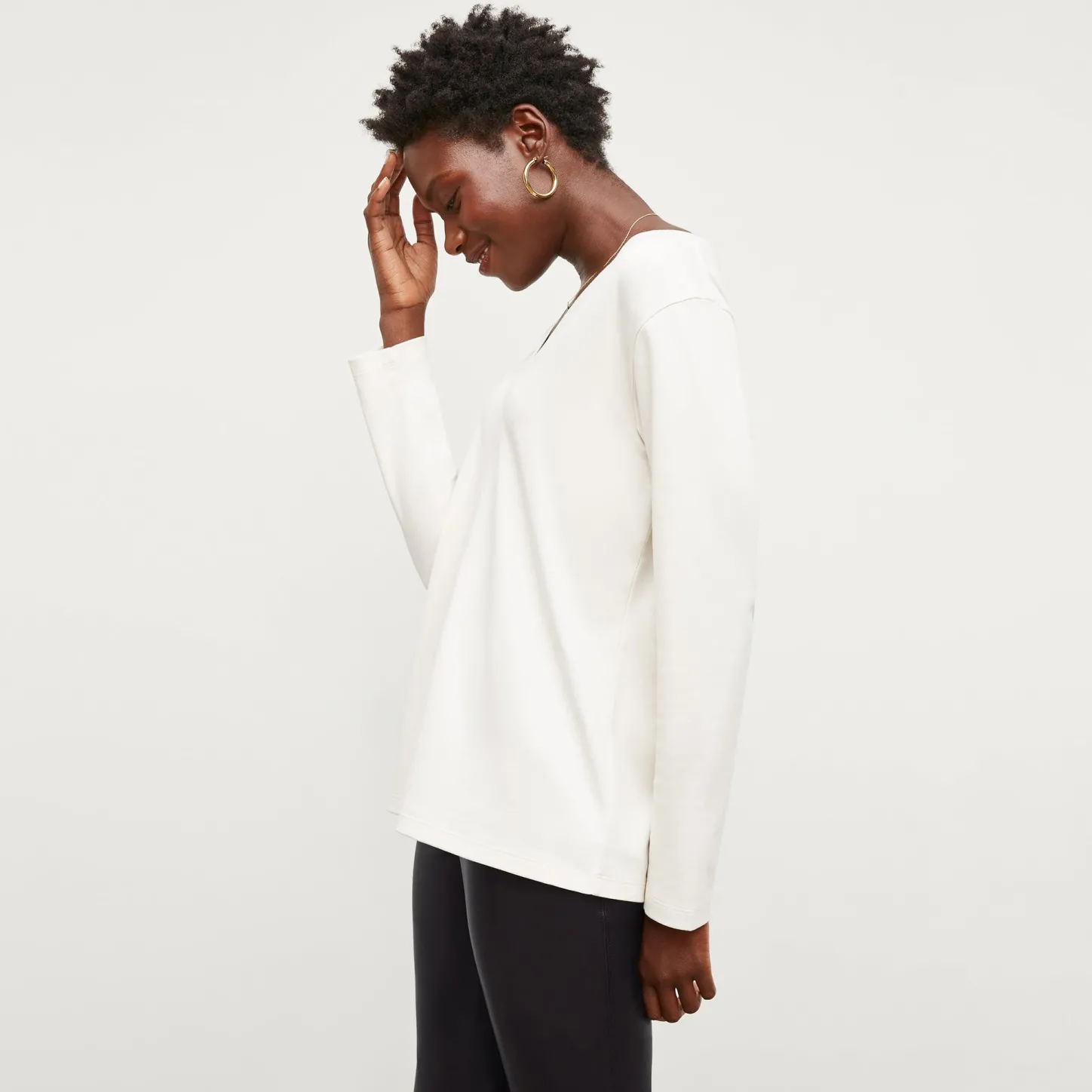 M.M.LaFleur T-Shirts|The Asher T-Shirt - Pima Cotton