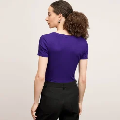 M.M.LaFleur Tops|T-Shirts|The Avi T-Shirt - Organic Ribbed Pima Cotton