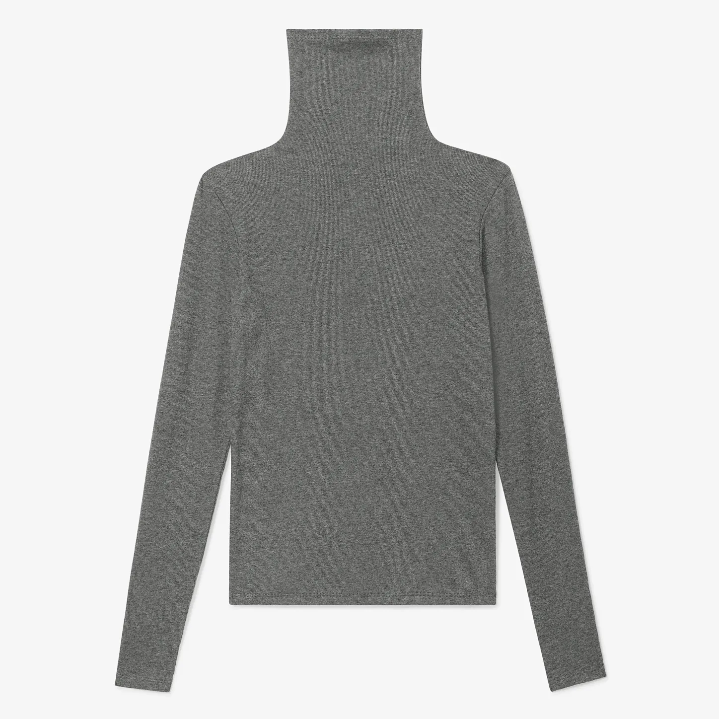M.M.LaFleur T-Shirts|The Axam Turtleneck - Organic Ribbed Pima Cotton