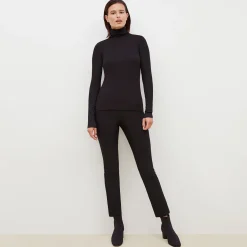 M.M.LaFleur Tops|The Axam Turtleneck - Ribbed Pima Cotton