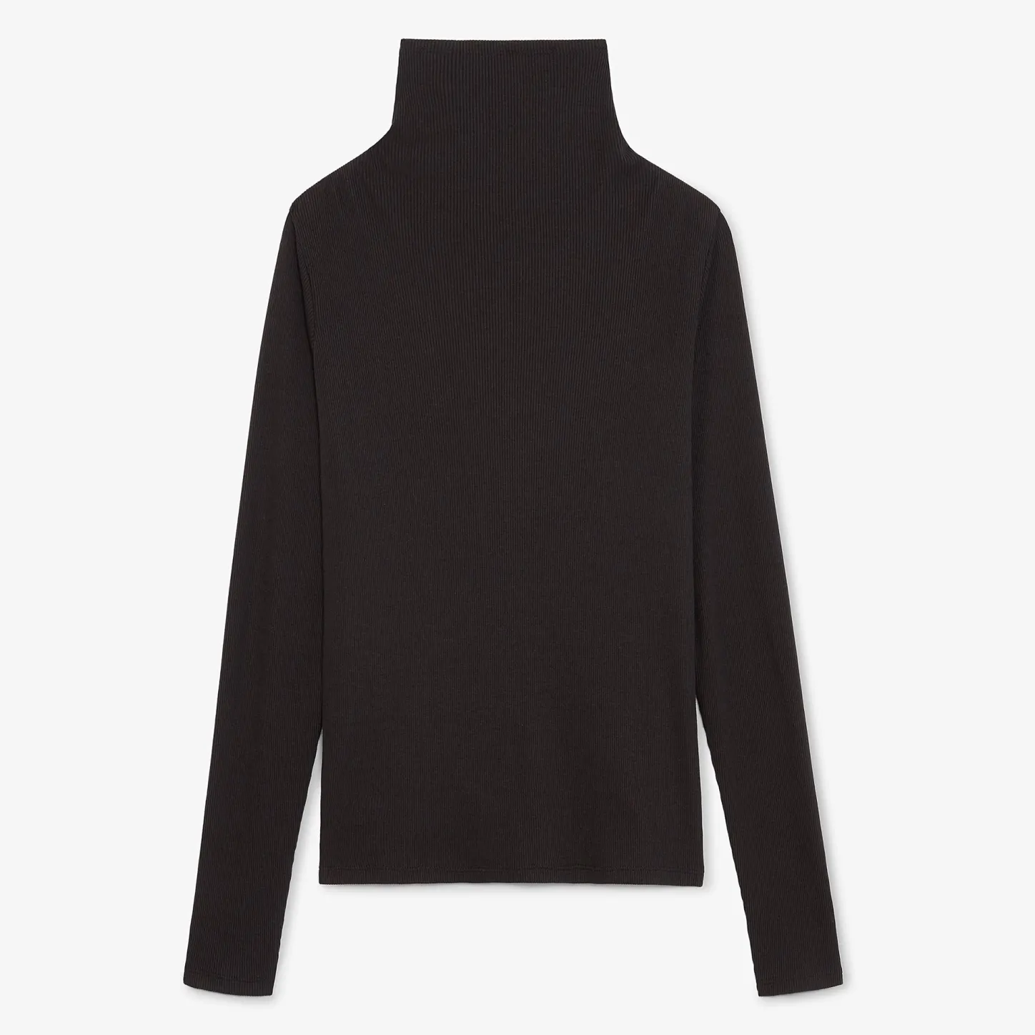 M.M.LaFleur Tops|The Axam Turtleneck - Ribbed Pima Cotton
