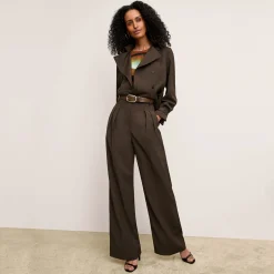 M.M.LaFleur T-Shirts|The Bia Pleated Trouser - Air Twill