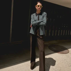 M.M.LaFleur T-Shirts|The Bia Pleated Trouser - Air Twill