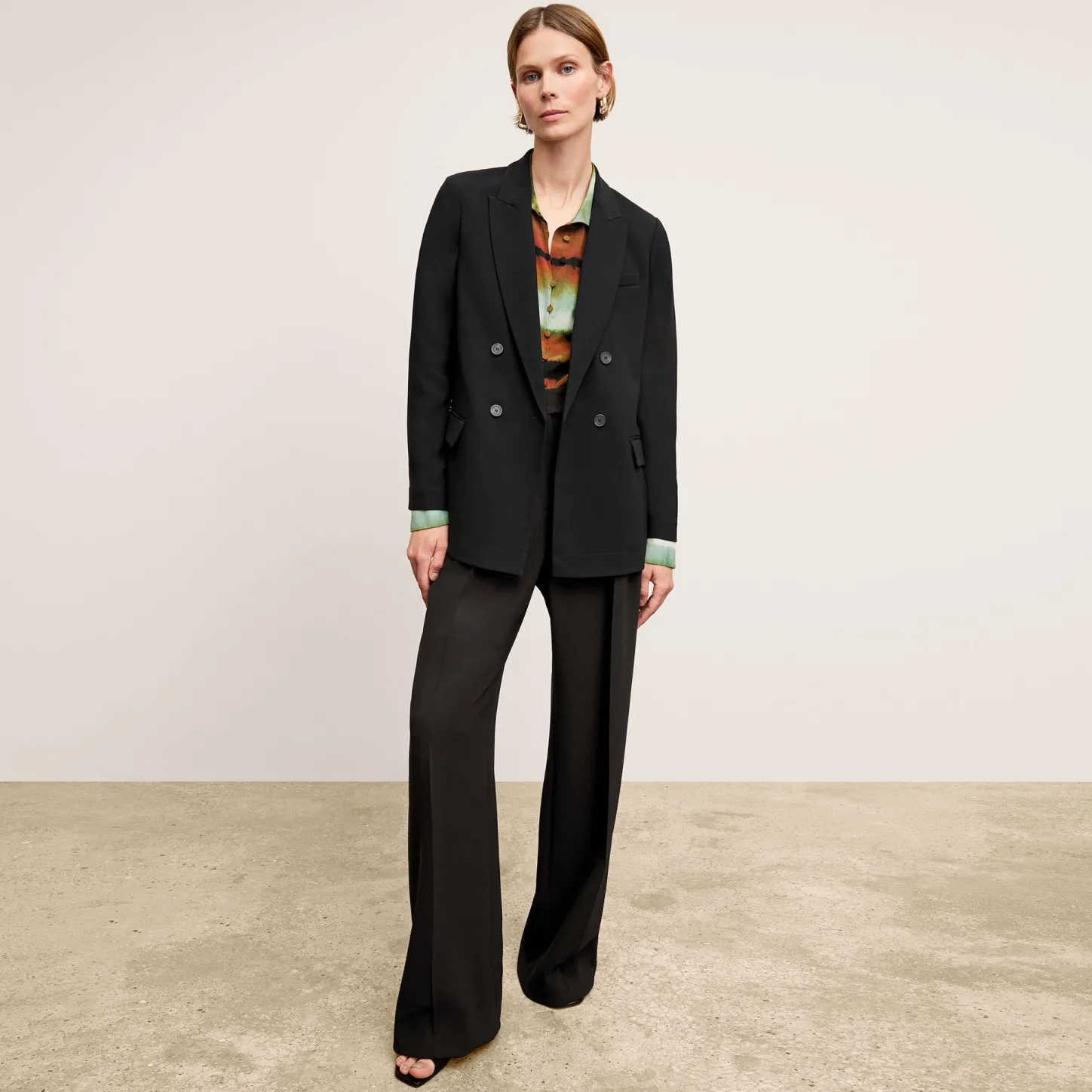 M.M.LaFleur Pants|Suiting|The Bia Pleated Trouser - Everyday Crepe