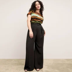 M.M.LaFleur Pants|Suiting|The Bia Pleated Trouser - Everyday Crepe