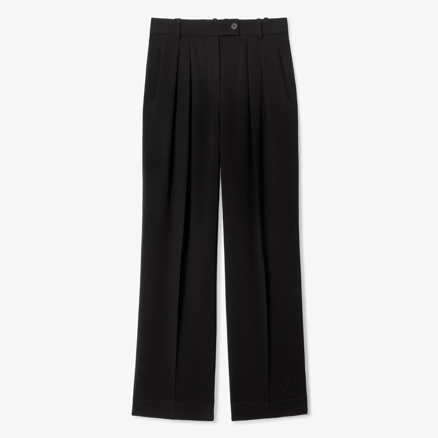 M.M.LaFleur Pants|Suiting|The Bia Pleated Trouser - Everyday Crepe