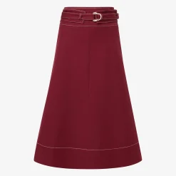 M.M.LaFleur Skirts|The Bodhi Skirt - Contrast Stitch Eco Better Than Denim