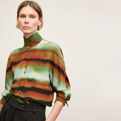 M.M.LaFleur Tops|The Bridget Top - Washable Silk