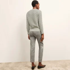 M.M.LaFleur Sweaters|The Butler Sweater - Wavy Cotton Knit