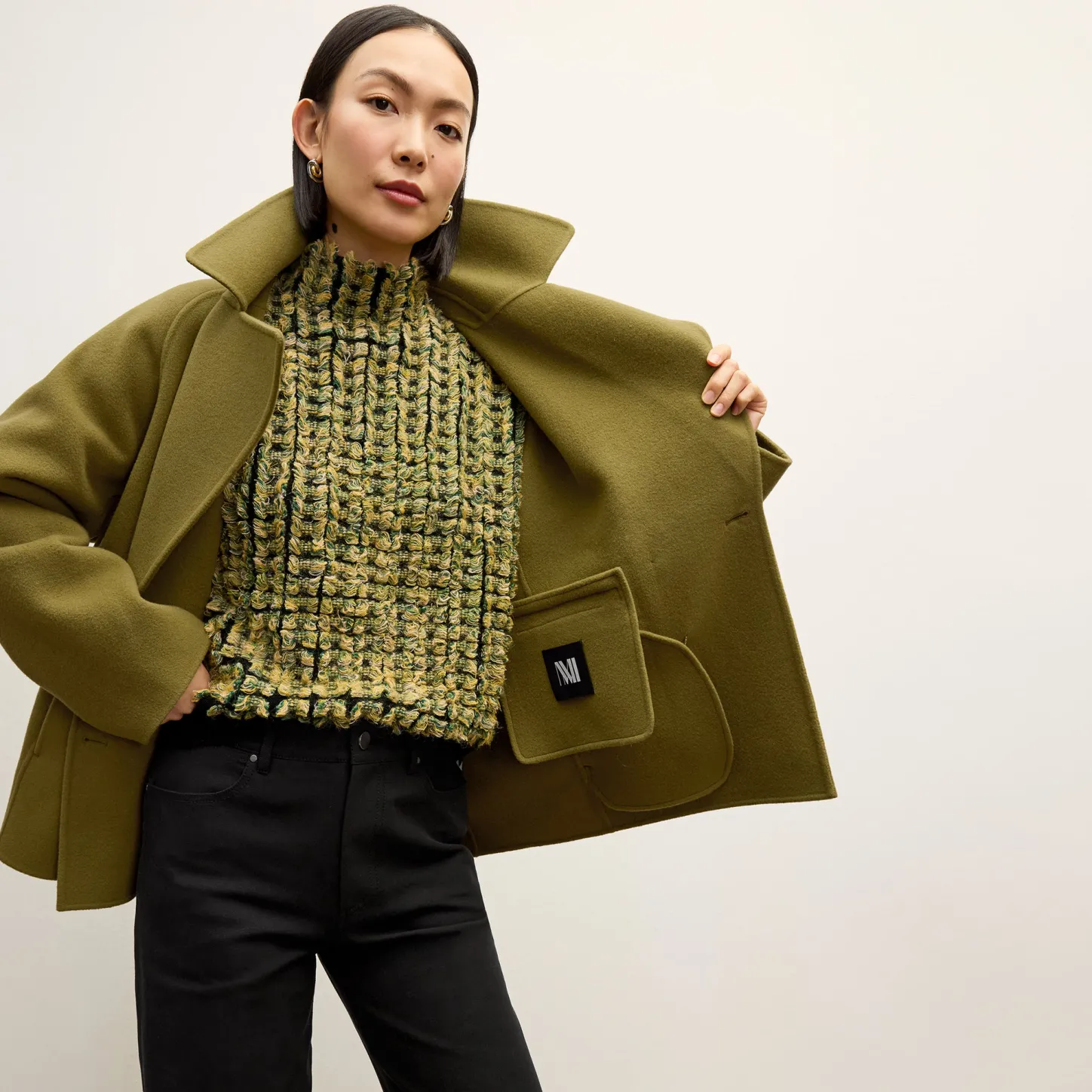 M.M.LaFleur Jackets|The Calista Coat - Double-Face Wool