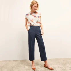 M.M.LaFleur Pants|The Christy Pant - Stretch Denim Suiting