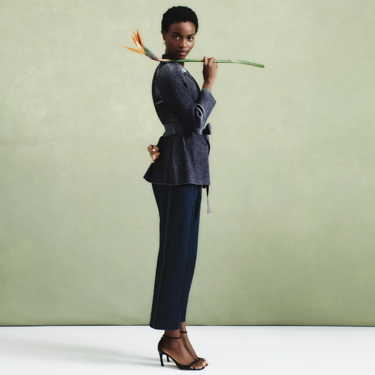 M.M.LaFleur Pants|The Christy Pant - Stretch Denim Suiting
