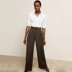 M.M.LaFleur Tops|The Clemens Top - Knit Poplin