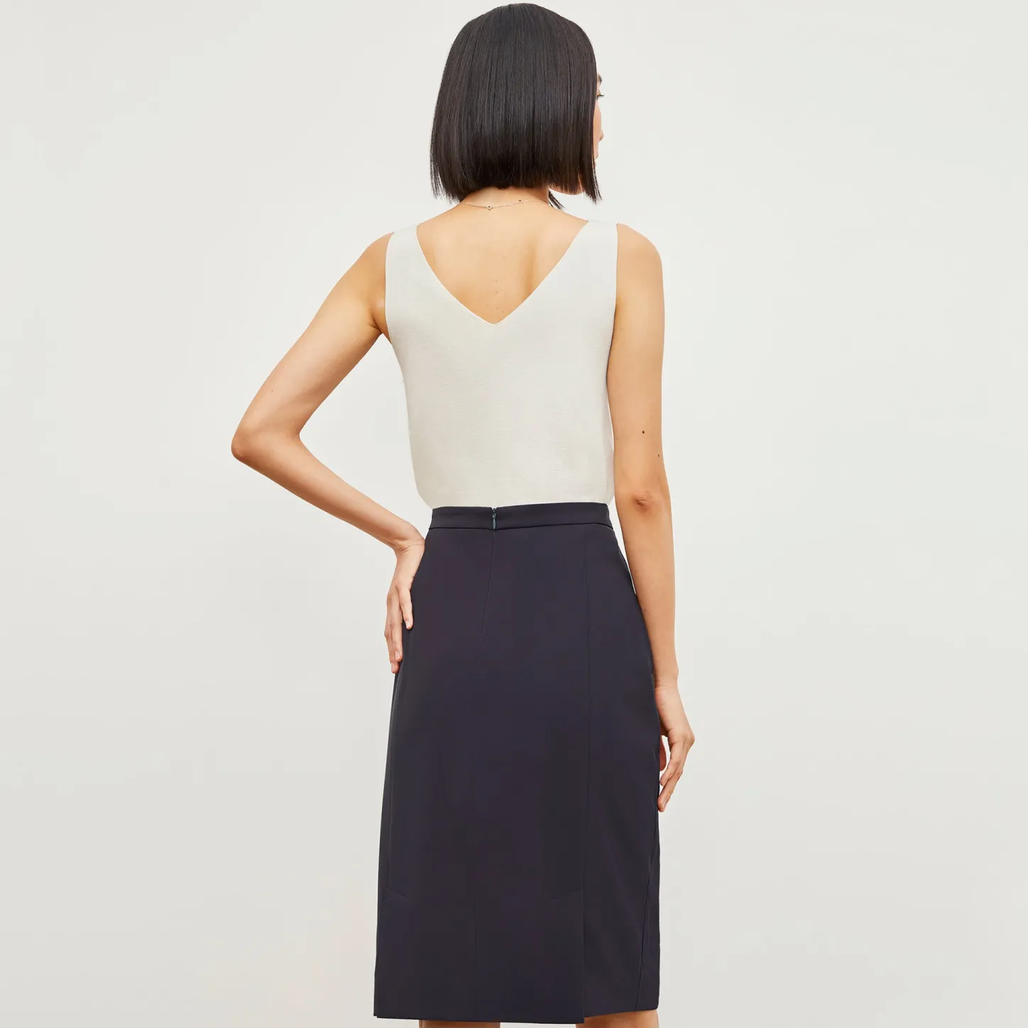 M.M.LaFleur Suiting|The Cobble Hill Skirt - OrigamiTech