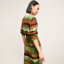 M.M.LaFleur Dresses|The Deana Dress - Printed Washable Silk
