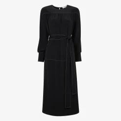 M.M.LaFleur Dresses|The Edie Dress - Washable Silk Top Stitch