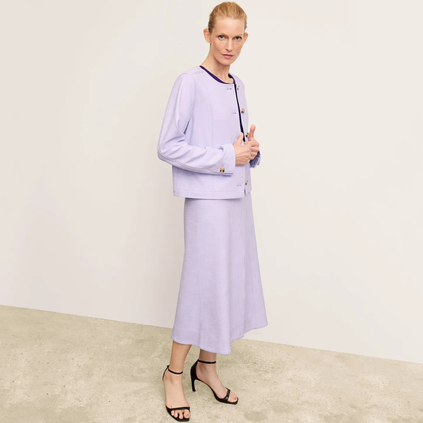M.M.LaFleur Skirts|The Eva Skirt - Stretch Tweed