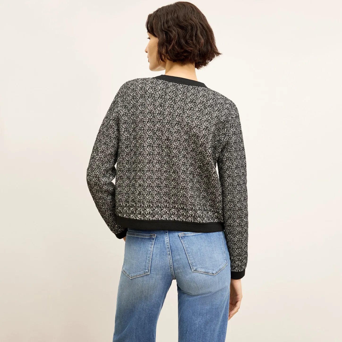 M.M.LaFleur T-Shirts|Jackets|The Evangeline Jardigan - Boucle Jardigan Knit