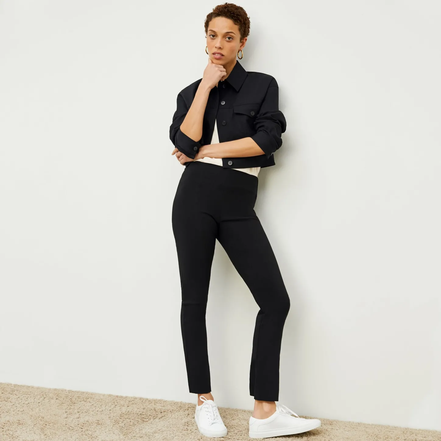 M.M.LaFleur T-Shirts|Pants|The Foster Cigarette Pant - PowerStretch