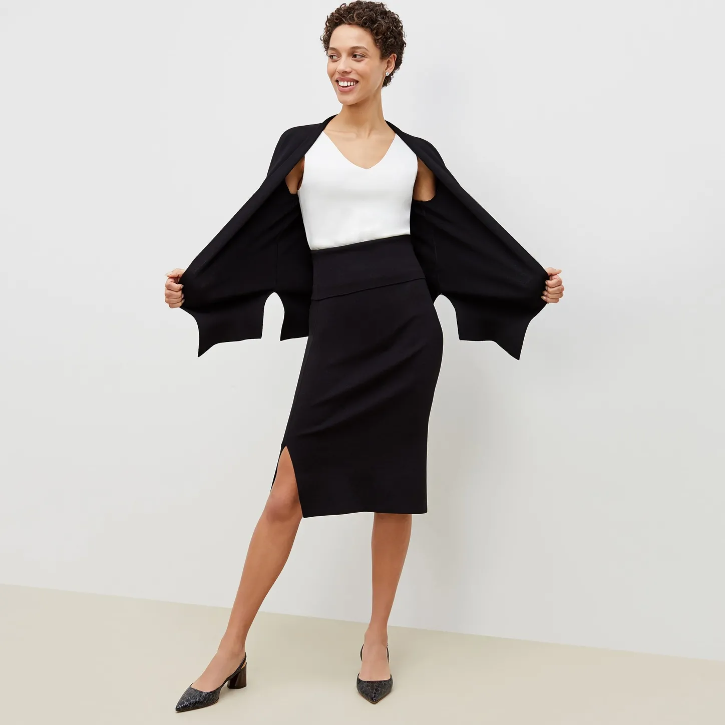 M.M.LaFleur Skirts|The Harlem Skirt - Jardigan Knit