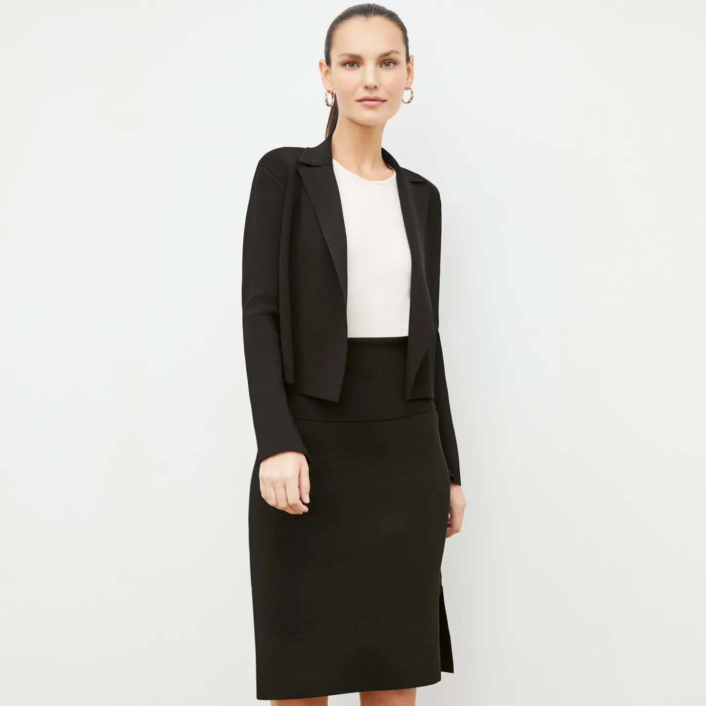 M.M.LaFleur Skirts|The Harlem Skirt - Jardigan Knit