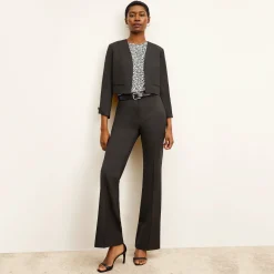 M.M.LaFleur Sweaters|Suiting|The Horton Flare Trouser - Washable Wool Twill