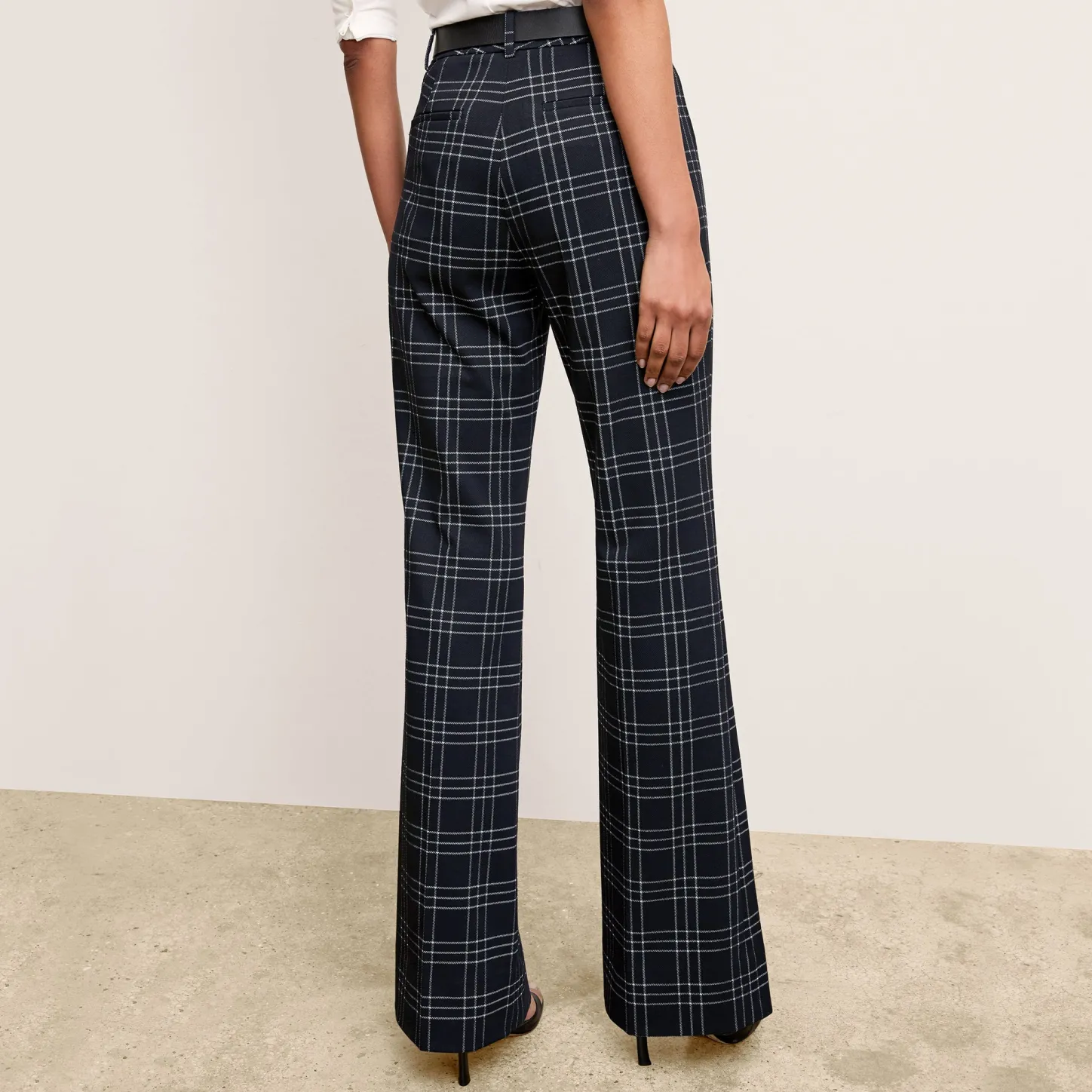 M.M.LaFleur Pants|The Horton Flare Trouser - Knit Suiting