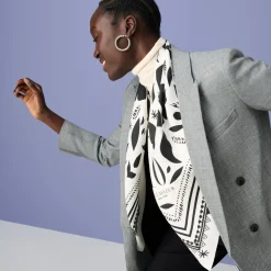M.M.LaFleur Accessories|The Icon Print Anniversary Scarf - Washable Silk