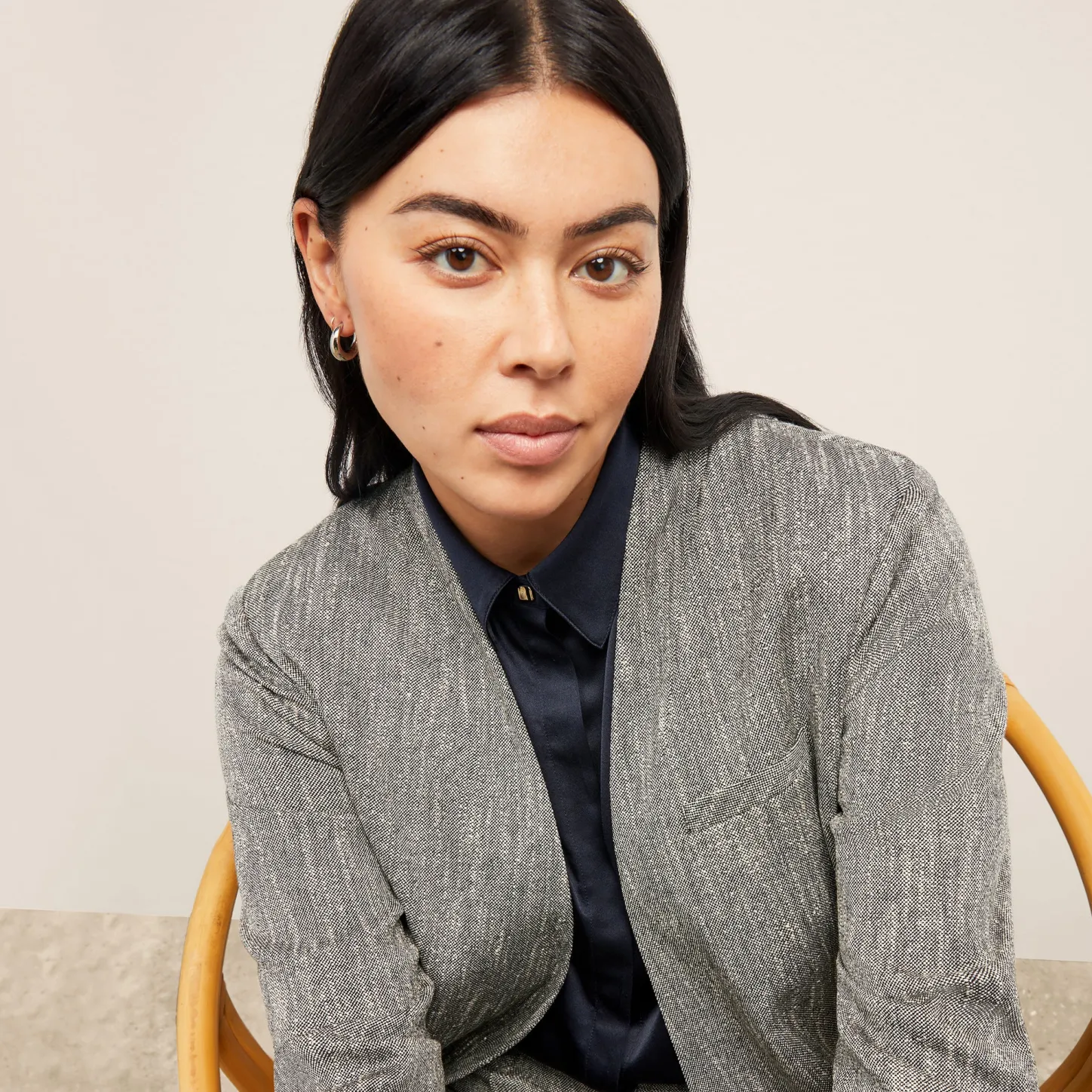 M.M.LaFleur Suiting|The Janette Jacket - Cotton Tweed