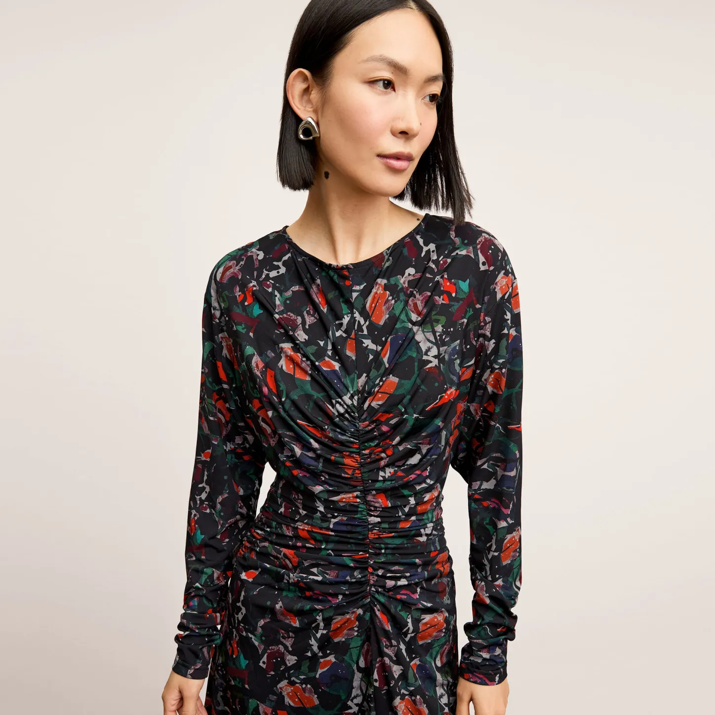 M.M.LaFleur Dresses|The Johnna Dress - Printed Jersey