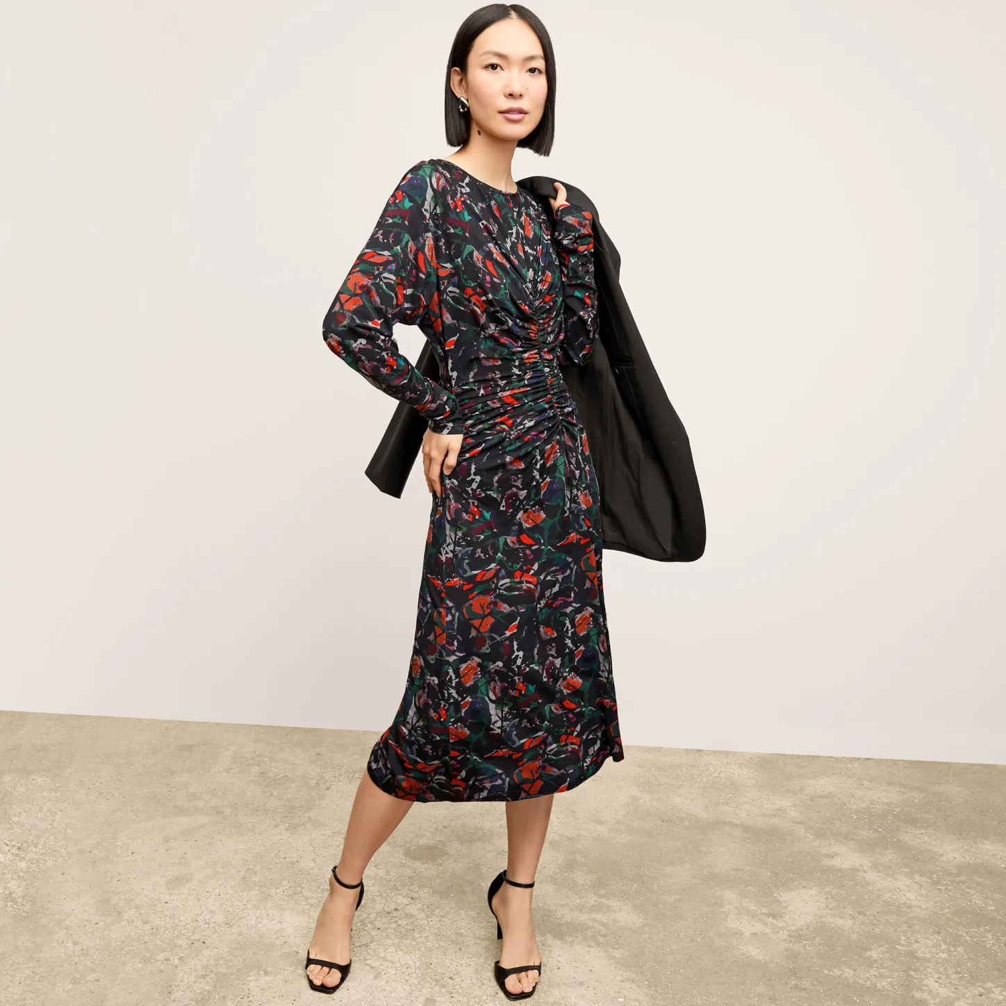 M.M.LaFleur Dresses|The Johnna Dress - Printed Jersey