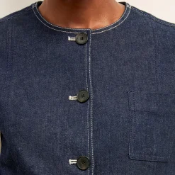 M.M.LaFleur Jackets|The Kane Jacket - Stretch Denim Suiting