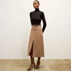 M.M.LaFleur Skirts|The Kerri Skirt - Double-Face Wool
