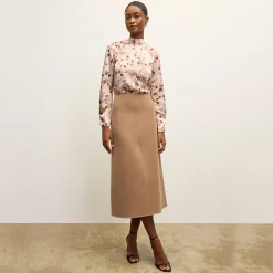 M.M.LaFleur Skirts|The Kerri Skirt - Double-Face Wool