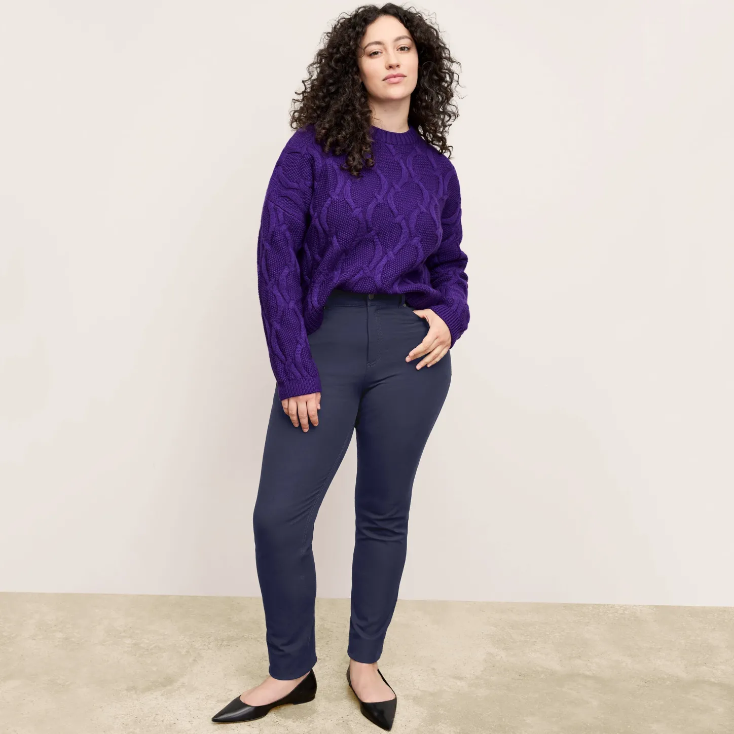 M.M.LaFleur Sweaters|The Kiki Sweater - Cable Knit