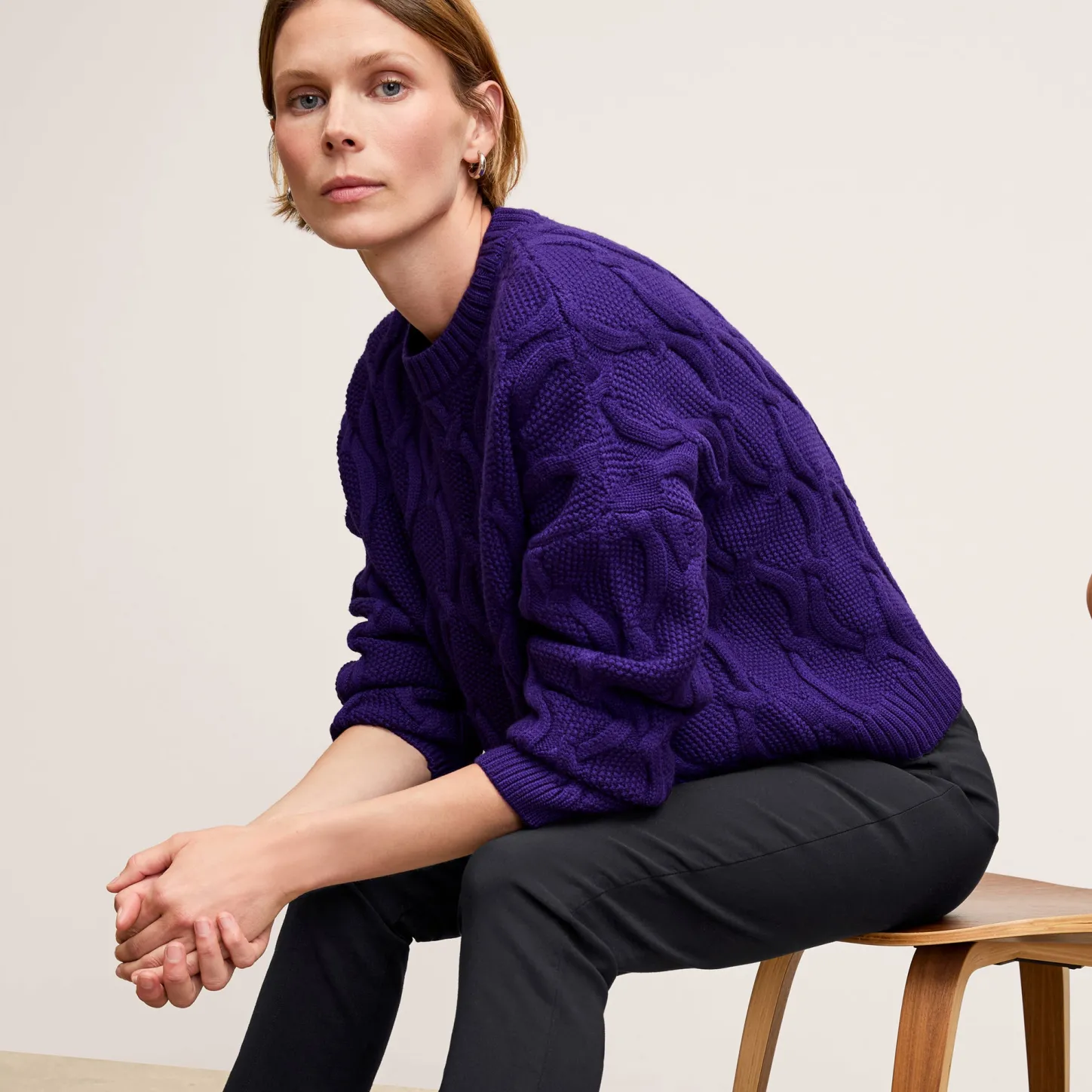 M.M.LaFleur Sweaters|The Kiki Sweater - Cable Knit