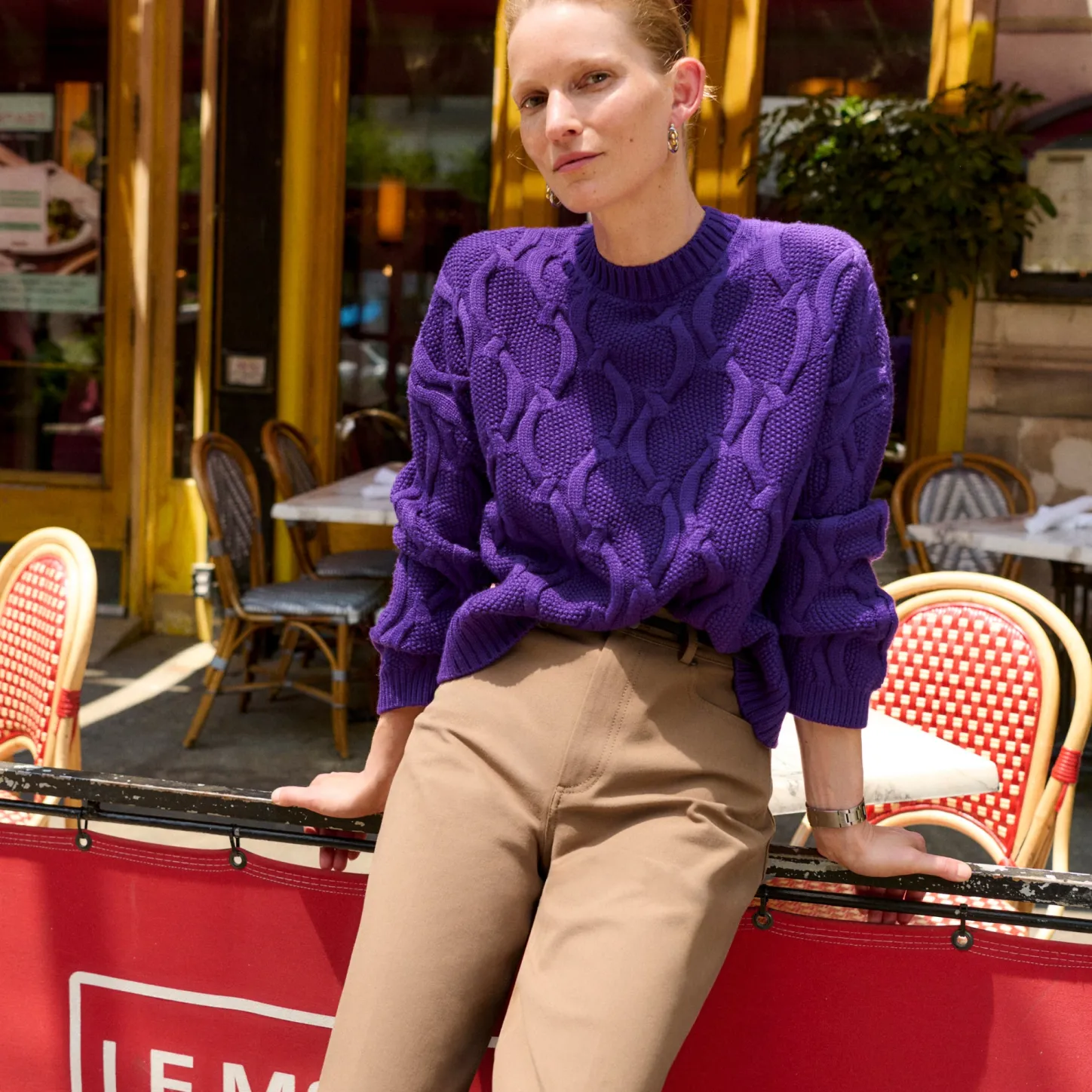 M.M.LaFleur Sweaters|The Kiki Sweater - Cable Knit