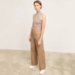 M.M.LaFleur Tops|The Koa Turtleneck - Space Dye Rib Knit