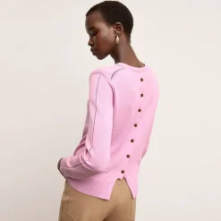 M.M.LaFleur Tops|The Larissa Sweater - Cotton Silk Knit