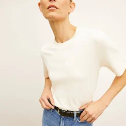 M.M.LaFleur Tops|T-Shirts|The Leslie T-Shirt - Organic Pima Cotton