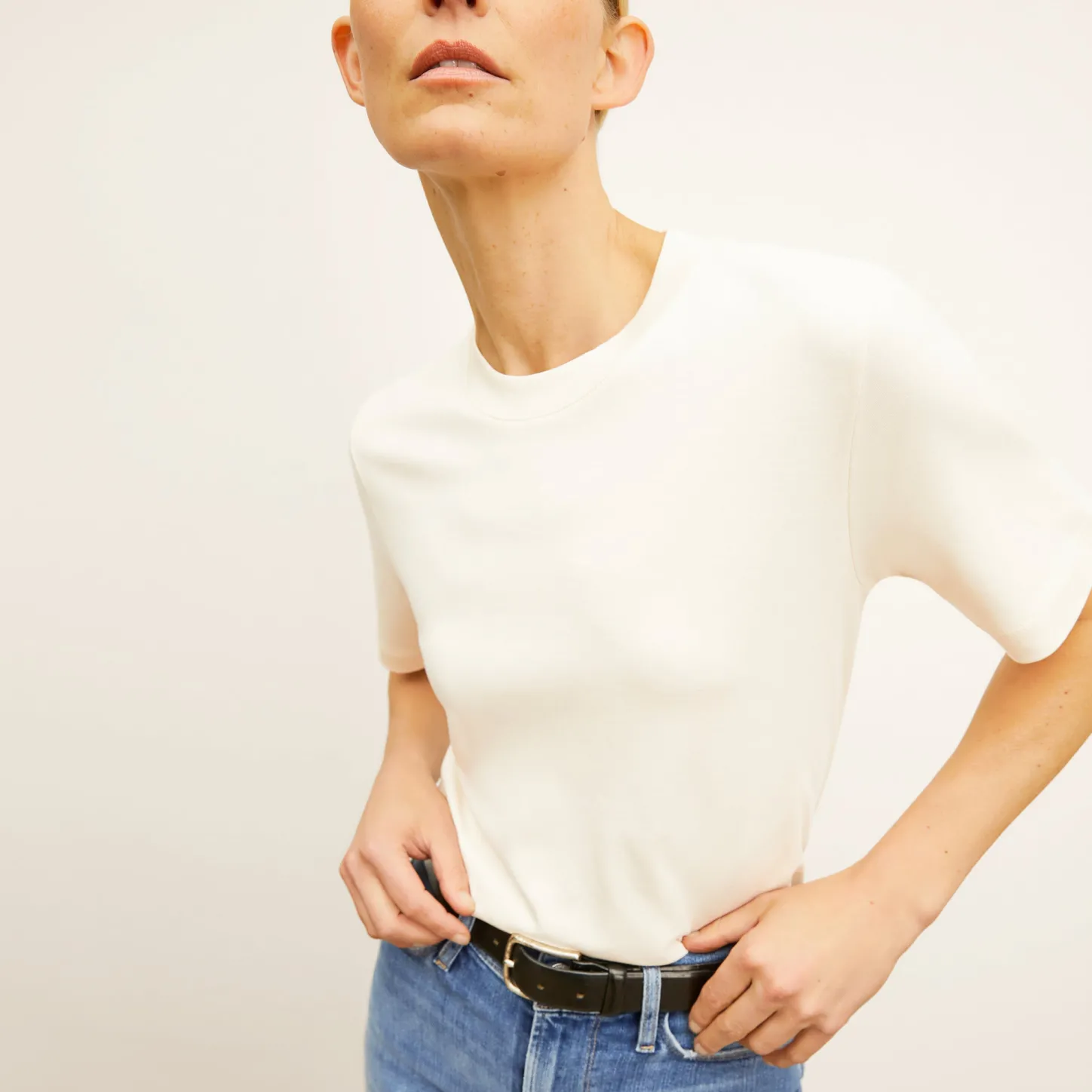 M.M.LaFleur Tops|T-Shirts|The Leslie T-Shirt - Organic Pima Cotton