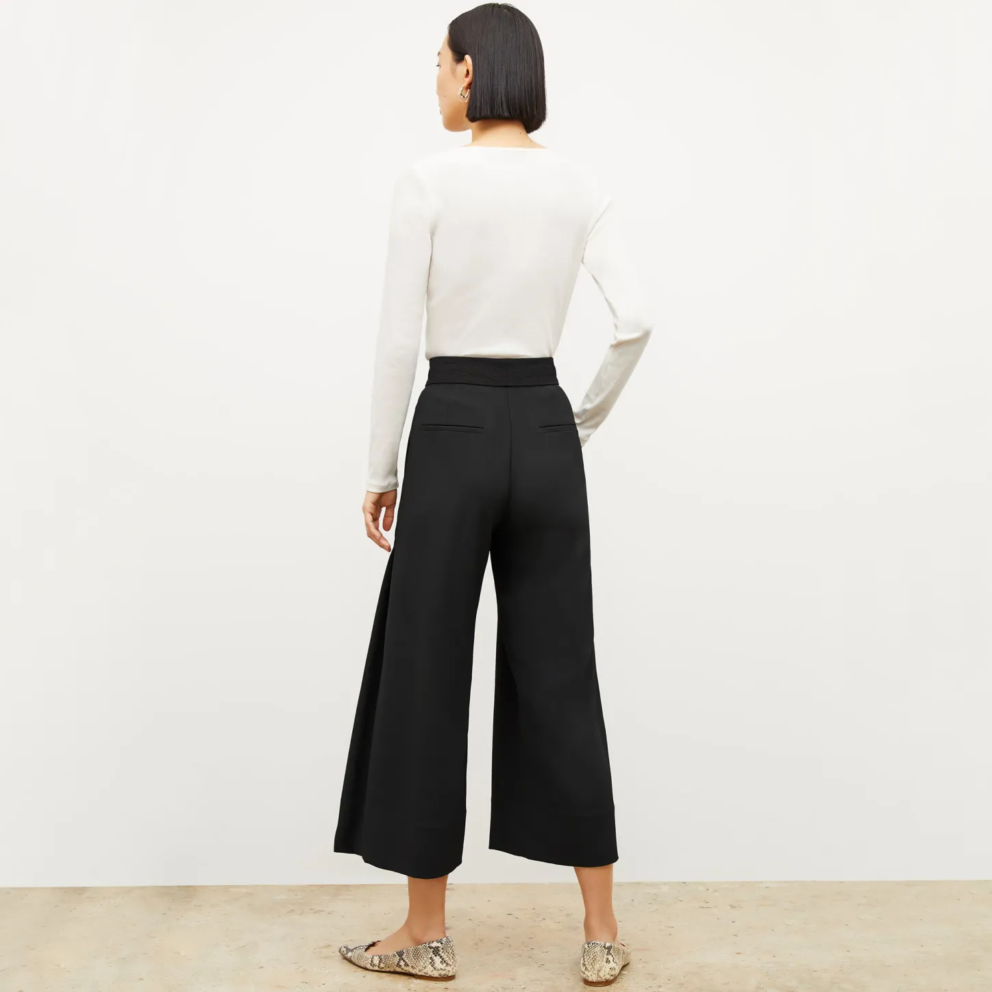 M.M.LaFleur Tops|T-Shirts|The Marcia T-Shirt - Ribbed Pima Cotton